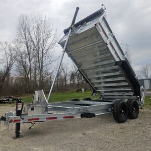 Legend 7X14GDBTA Galvanized Dump Trailer